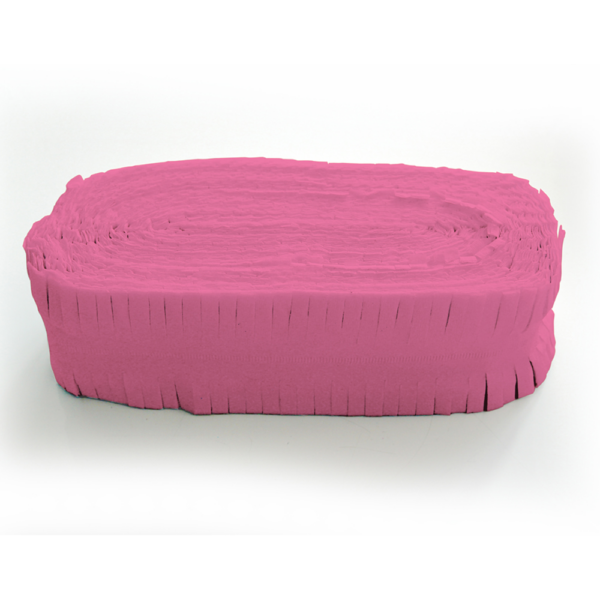 Crepe Garland 24m flame retardant baby pink